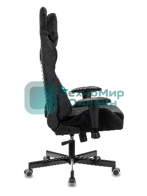 Кресло Бюрократ VIKING KNIGHT LT20 FABRIC черный, ткань, 120 кг, механизм качания