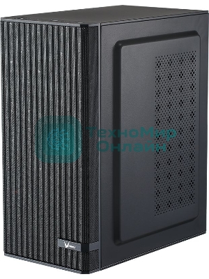 Компьютерный корпус AeroCool/Formula Air Mesh G1 черный без БП mATX 1x80мм 2xUSB 2.0 1xUSB3.1 audio bott PSU