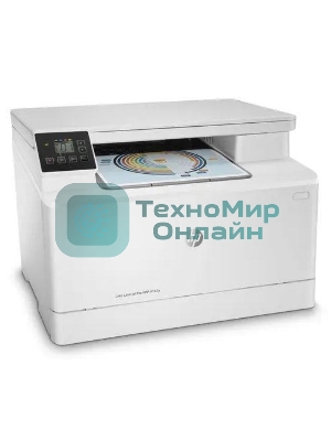 МФУ лазерное HP Color LaserJet Pro MFP M182n (7KW54A), A4, цветной, печ. до 16 стр/мин., 600 x 600 dpi (печать) 1200x1200dpi (скан.), USB, RJ-45, Air Print, Mopria