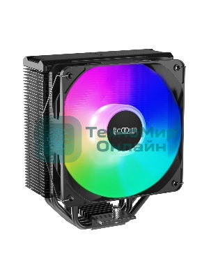 Кулер PCCooler Paladin EX400S черный 120мм алюминий+медь 1800rpm 28.6db 4-pin 180W 157мм
