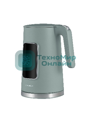 Чайник электрический Maunfeld MGK-635DGN зеленый, 1.7 л, 2200 Вт