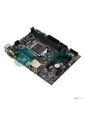 Материнская плата AFOX IH510D4-MA6-V2, LGA 1200, Intel H510, 2xDDR4, 3xSATA, 1xM.2, 1xPCI-E 4.0 x16, 1xPCI-E x1, 1xVGA, 1xHDMI, 1x 1Gb LAN, 2xUSB 2.0, 2xUSB 3.0, 2xPS/2, 6.1, mATX