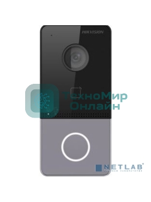 Вызывная IP панель Hikvision DS-KV6103-PE1 (C) 2Мп на одного абонента с ИК-подсветкой PoE. 2 Мп HD-камера. Подавление шумов и эффекта эхо. Работает при низком освещении. Функции контроля доступа