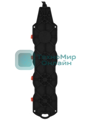 Удлинитель силовой ЭРА RP-4e-3x1.5-30m на пластиковой катушке c заземлением 4 розетки 30м ПВС 3х1,5мм2