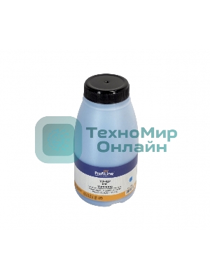 Тонер ProfiLine для принтеров Samsung CLP-300/CLX-3160/Phaser 6010/6110/6120/WC 6000/6015 cyan 100гр Фасовка РФ