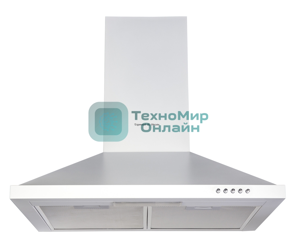 Вытяжка каминная Zigmund & Shtain K 139.6 W белый, 60 см, 500 куб. м/ч, 68 дБ