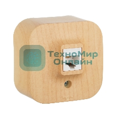 Розетка RJ 11 дерево