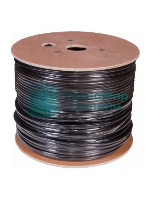 Кабель сетевой Buro BU-CCA-050-FTP-OUTDOOR FTP 4 пары solid 0.5мм CCA 305м черный