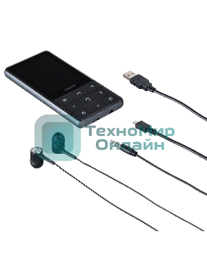 Плеер Hi-Fi Flash Digma Y4 BT 16Gb черный/2.4