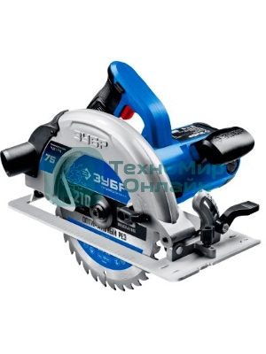 Пила дисковая ЗУБР ПДП-75 Профессионал 90град-75 мм, диск 210 мм, 2000 Вт