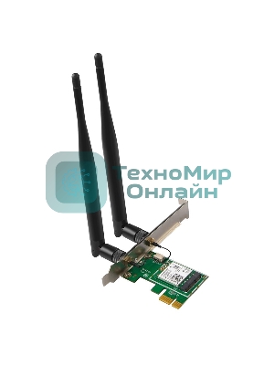 Сетевой адаптер Tenda E30 беспроводной двухдиапазонный PCI-e адаптер Wi-Fi 6 AX3000 c Bluetooth 5.0