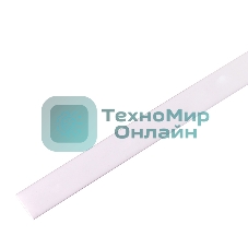 Трубка термоусаживаемая PROconnect ТУТ 40,0/20,0мм, белая, упаковка 10 шт. по 1м,