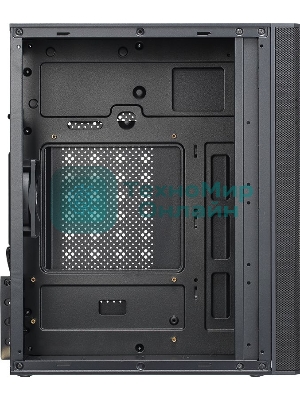 Компьютерный корпус AeroCool/Formula Air Mesh G1 черный без БП mATX 1x80мм 2xUSB 2.0 1xUSB3.1 audio bott PSU