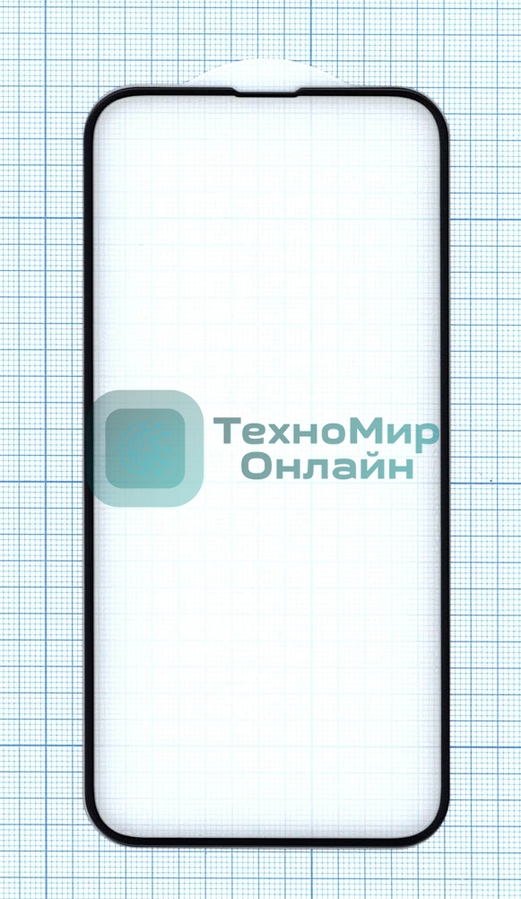 Защитное стекло 5D для Apple iPhone 13 Pro черный