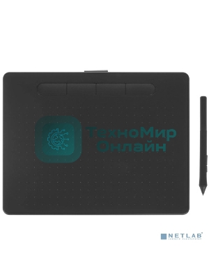 Графический планшет Wacom Intuos M CTL-6100K-B USB черный