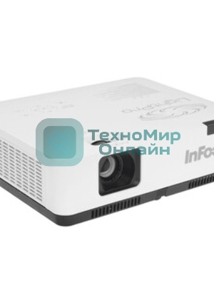 Проектор INFOCUS IN1034 3LCD, 4800 lm, XGA (1024x768), 50000:1, 1.481.78:1,3.5мм in,Composite video,Component,VGA IN х2, HDMI IN, Audio in(RCAх2), USB-A, USB B х2, VGA out, Audio 3.5мм out, лампа 20000ч.(ECO mode), RJ45,RS232, 1x16W, 31дБ, 3,3 кг