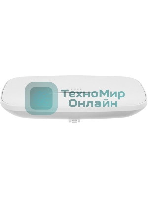 Точка доступа ZYXEL Wi-Fi 7 Access Point Zyxel NebulaFlex NWA30BE, 802.11be (BE5100), MU-MIMO 2x2+2x2, fixed antennas, 1xLAN 2.5GE, w/o support 802.1x and captive portal, only DC power (incl. PSU)
