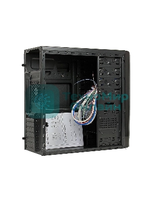 Компьютерный корпус Aerocool/Formula CS-1101 черный без БП ATX 2x120мм 1x140мм 2xUSB 2.0 1xUSB 3.0 audio
