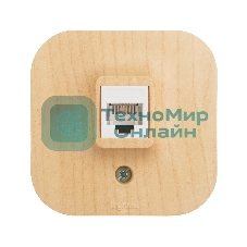 Розетка RJ 11 дерево