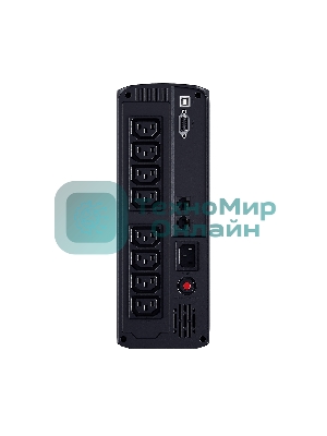 Источник бесперебойного питания UPS CyberPower VP1200EILCD Line-Interactive 1200VA/720W USB/RS-232/RJ11/45 (4 + 4 IEC С13)