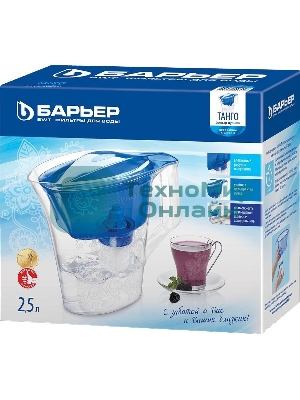 Фильтр для воды Барьер Танго пурпурный с узором