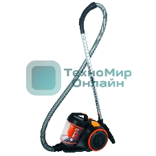 Пылесос Starwind SCV2285 2200Вт черный/оранжевый