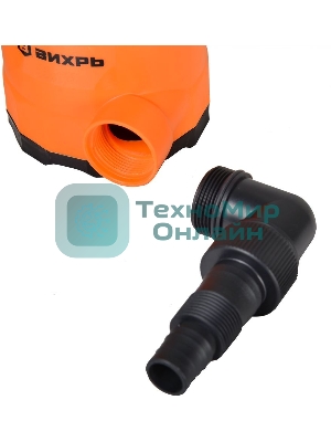 Насос дренажный Вихрь ДН-133/290 300Вт 7980л/час (900/68/2/18)