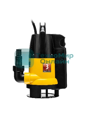 Дренажный насос DP800A, 800 Вт, подъем 5 м, 13000 л/ч Denzel