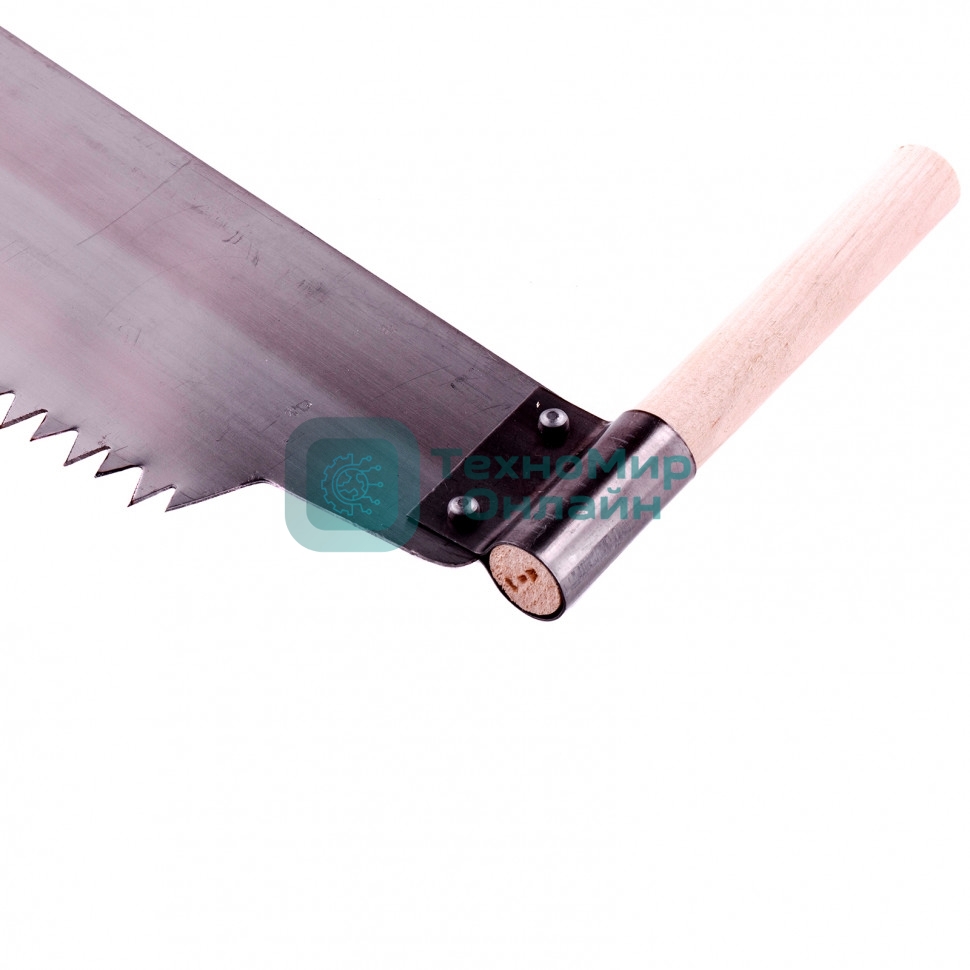 Пила Россия двуручная,1250 мм,деревянные рукоятки 23437