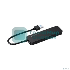 USB-концентратор Harper HUB-04P Black
