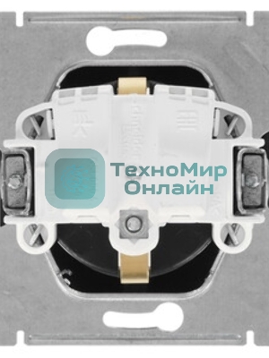 Механизм розетки 1-м Glossa 16А с заземл. антрацит SchE GSL000743