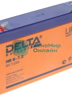 Батарея для ИБП Delta HR 6-7.2 (7.2 А\ч, 6В)