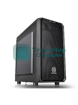Компьютерный корпус Thermaltake Versa H15 черный без БП mATX 4x120мм 1xUSB 2.0 1xUSB 3.0 audio bott PSU