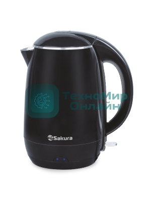 Чайник электрический Sakura SA-2157BK 1.8 л, черн д