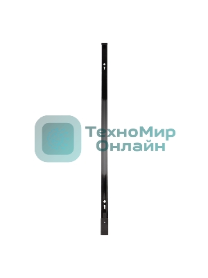 Шинопровод однофазный с кабельным вводом и заглушкой для трековых светильников Rexant 1 м черный