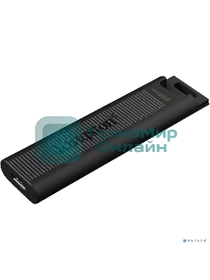 Флешка USB Kingston DataTraveler Max (DTMAX/256GB), 256Gb, USB 3.2 Gen 2 Type-C, R/W 1000/900, черный