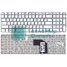 Клавиатура для ноутбука HP Pavilion G6-2000 белый без рамки