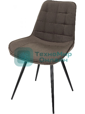 Стул для дома Бюрократ CH-K2_4 комплект 4 шт коричневый Holland 74 металл черный на ножках