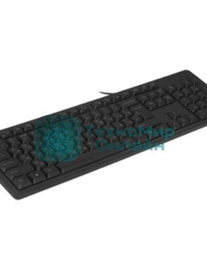 Комплект клавиатура+мышь A4Tech KK-3330S проводной, USB, 1200 DPI, чёрный