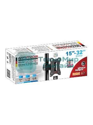 Кронштейн для мониторов Arm Media LCD-T01 черный 15