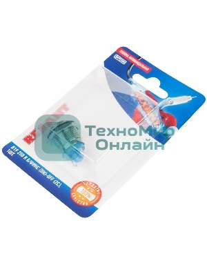 Кнопка антивандальная Rexant Ø19 Б/Фикс (2с) (ON)-OFF выпуклая (PBS-28В-4) (в упак. 1шт.)