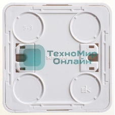 Выключатель кнопочный 1-кл. ОП Этюд 10А белый SchE KA10-001B