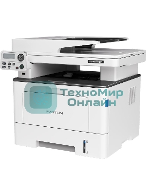 МФУ лазерное Pantum BM5100ADN, A4, ч/б, печ. до 40 стр/мин., скан. до 24 стр/мин., 1200 x 1200 dpi, USB, RJ-45, проектная модель
