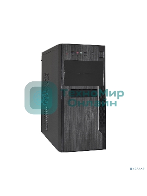 Компьютерный корпус Minitower ExeGate EX283242RUS MA-373X-UN400 Black, mATX (UN400, 120мм) 2*USB, Audio