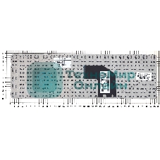Клавиатура для ноутбука HP Pavilion G6-2000 белый без рамки
