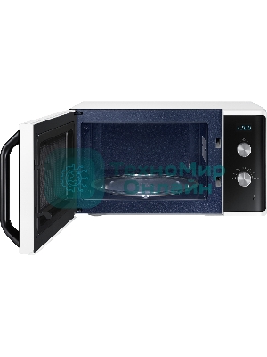 Микроволновая печь Samsung MS23K3614AW белый, 23 л, 800 Вт, переключатели - поворотный механизм