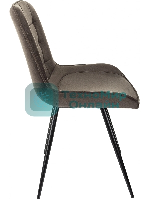 Стул для дома Бюрократ CH-K2_4 комплект 4 шт коричневый Holland 74 металл черный на ножках