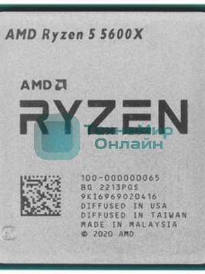 Процессор AMD Ryzen 5 5600X Soc-AM4 3.7GHz OEM