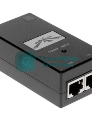 Блок питания для сетевого устройства Ubiquiti U-POE PoE Adapter (15W) мощностью до 15 Вт