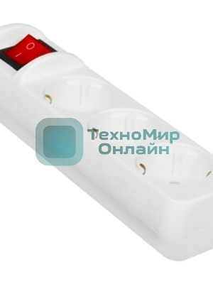 Удлинитель электрический ЭРА UDL-16-230-E Greenline 2 розетки с заземлением 3м ПВС 3x1мм2